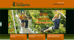Desktop Screenshot of kauaiziplinetours.com